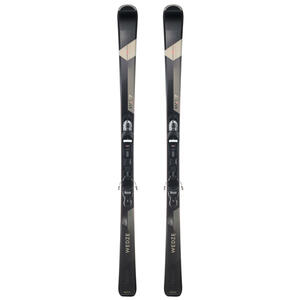 Ski Herren mit Bindung Piste - Cross 550+ schwarz