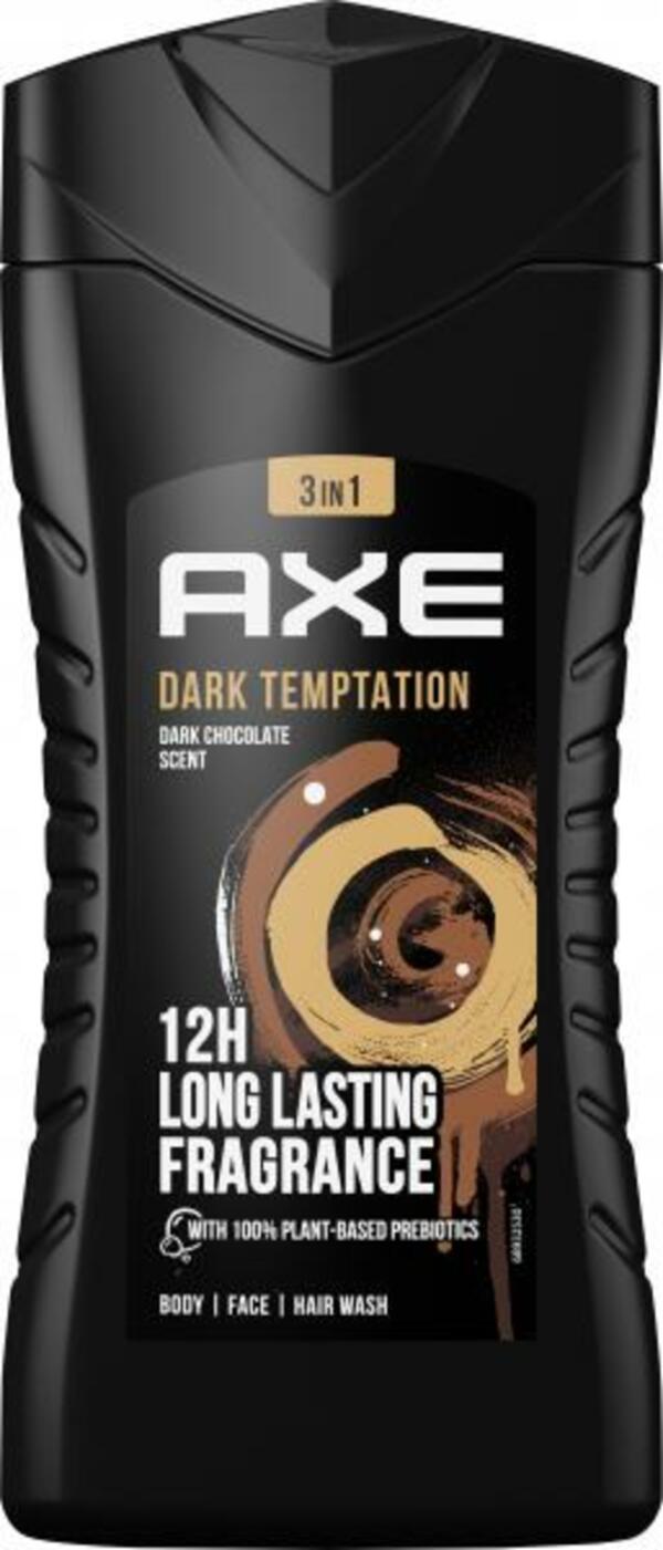 Bild 1 von Axe Dark Temptation 3in1 Duschgel 12h long lasting Fragrance