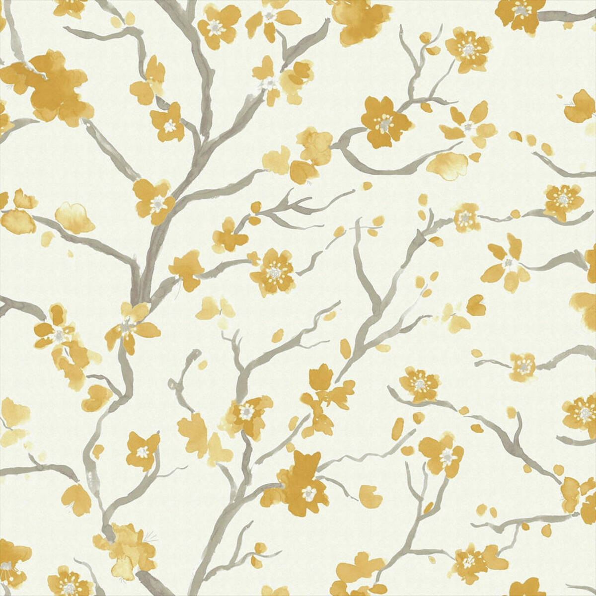 Bild 1 von XXXLutz VLIESTAPETE Gelb, Weiß