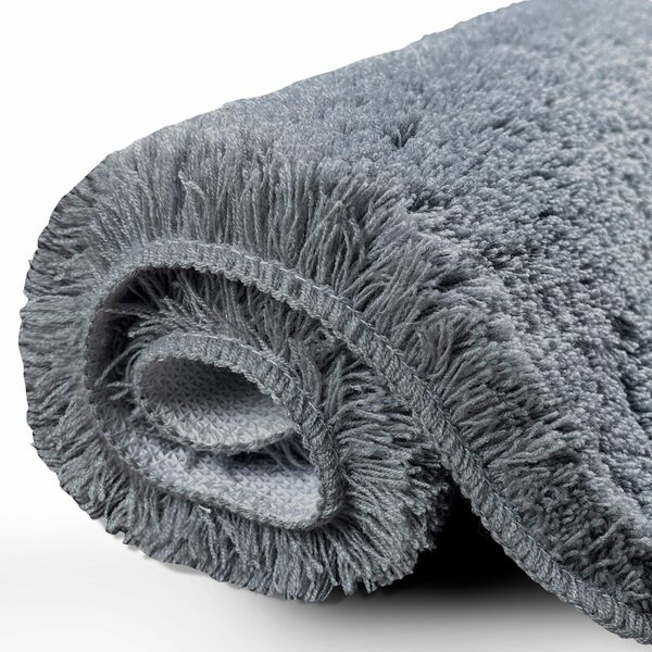 Bild 3 von Badematte Merida my home, Höhe 32 mm, rutschhemmend beschichtet, fußbodenheizungsgeeignet, Kunstfaser, rechteckig, Badteppich, Badematten, unifarben, auch als 2-tlg. Set erhältlich