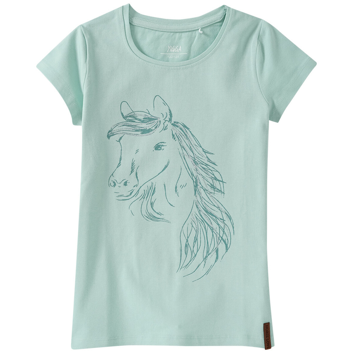 Bild 1 von Mädchen T-Shirt mit Pferde-Print