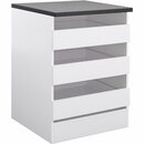 Bild 1 von Optifit Unterschrankregal Salo214 60 cm x 84,8 cm x 60 cm Weiß