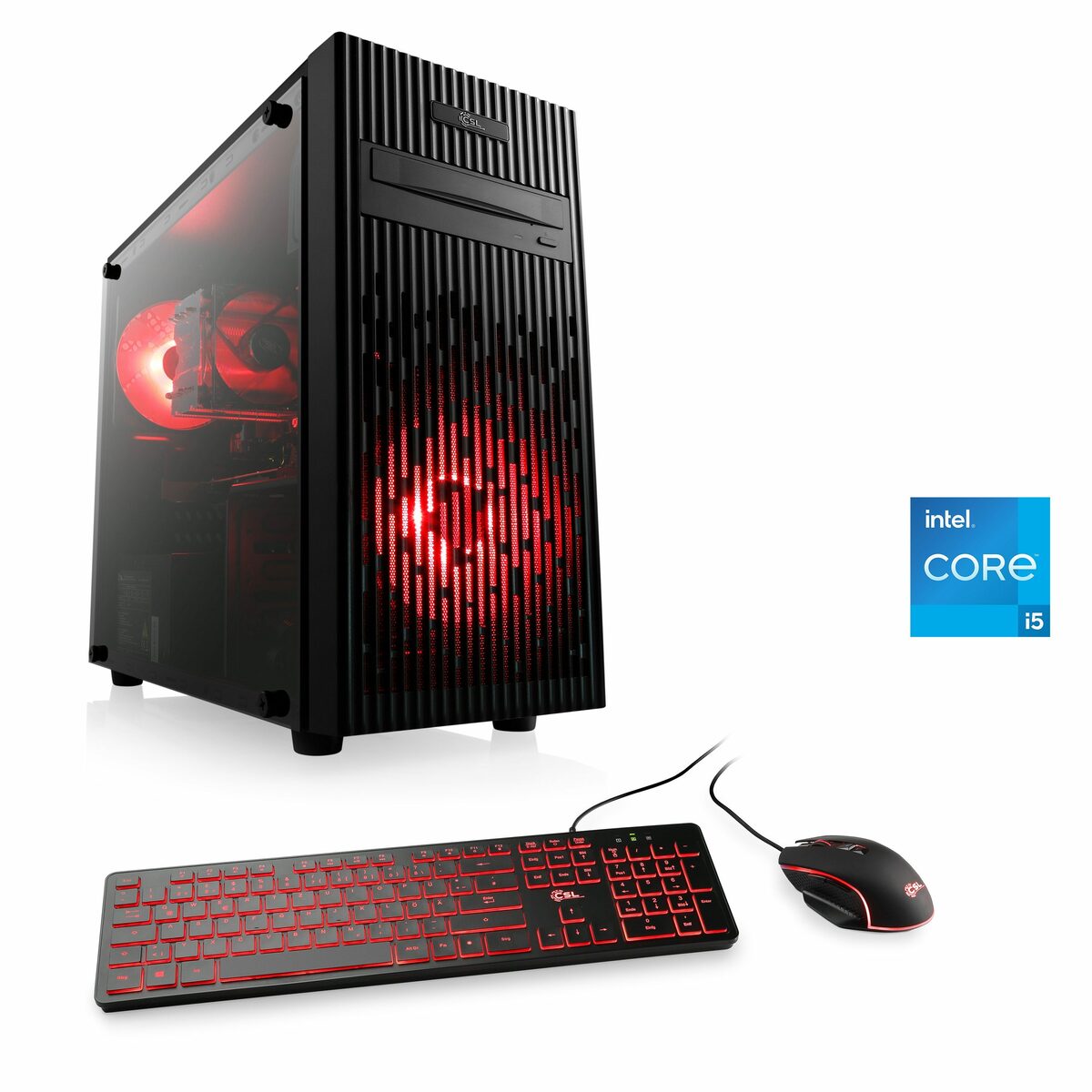 Bild 1 von CSL Speed V25357 Gaming-PC (Intel® Core i5 11600KF, GeForce RTX 3060, 32 GB RAM, 1000 GB SSD, Luftkühlung)