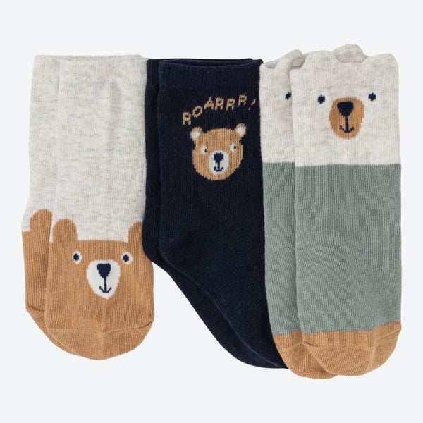 Bild 1 von Baby-Jungen-Socken, 3er Pack