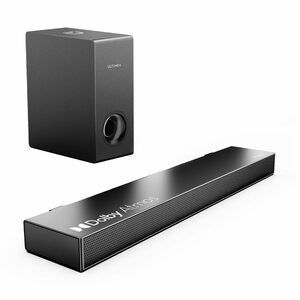 ABOX Ultimea Nova S50 2.1-Kanal Soundbar (Dolby Atmos, Verbesserter Bass TV Lautsprecher, 3D Surround Sound, HDMI eARC)