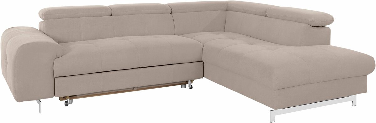 Bild 4 von COTTA Ecksofa Chef, Ecksofa, wahlweise mit Bettfunktion, Bodenfreiheit 12,5 cm, L-Form