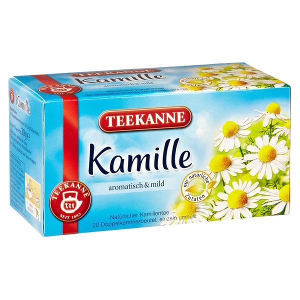 Bild 1 von Teekanne Kräutertee Kamille 20 Teebeutel (30 g)