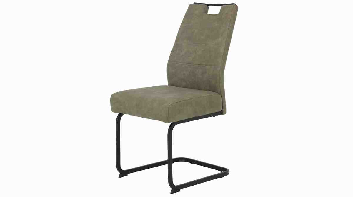 Bild 1 von Schwingstuhl schlamm Taschenfederkern Microfaser - KERSTIN