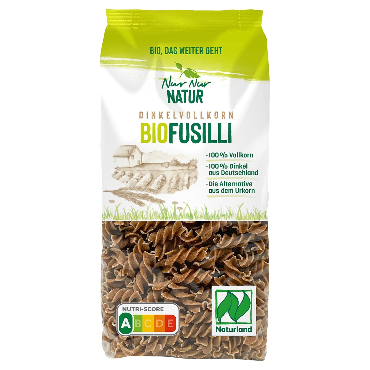 Bild 2 von NUR NUR NATUR Bio-Dinkelnudeln 500 g