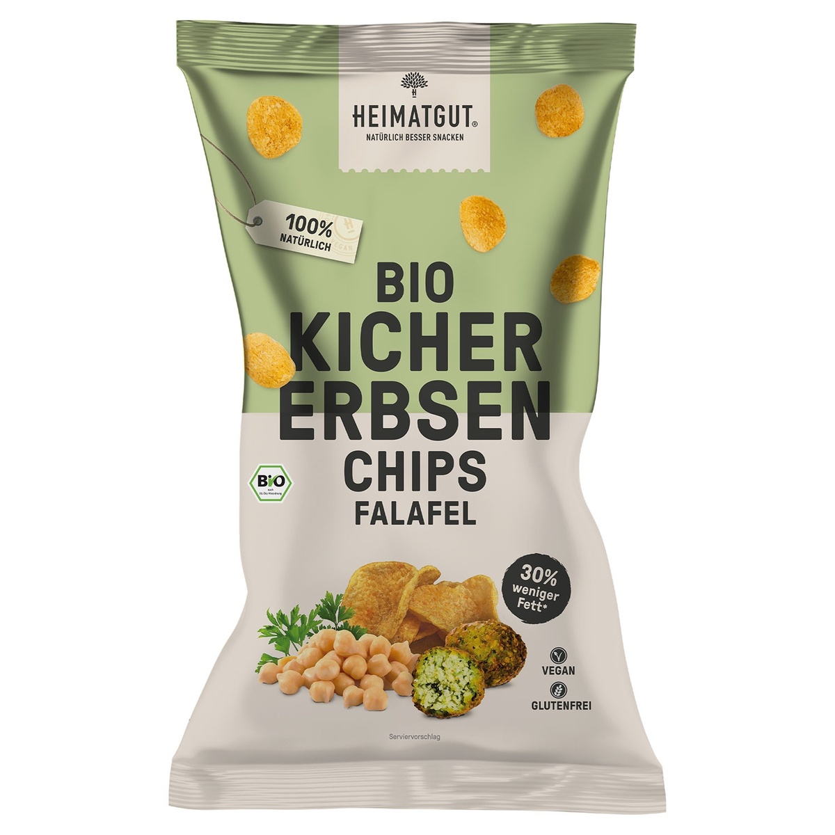 Bild 1 von HEIMATGUT®  Bio-Kichererbsenchips 75 g