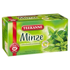 Teekanne Kräutertee Minze 20 Teebeutel (45 g)