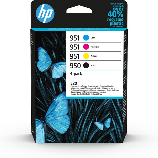 Bild 1 von HP Original 950 Schwarz/951 Cyan/Magenta/Gelb Druckerpatronen, 4er-Pack