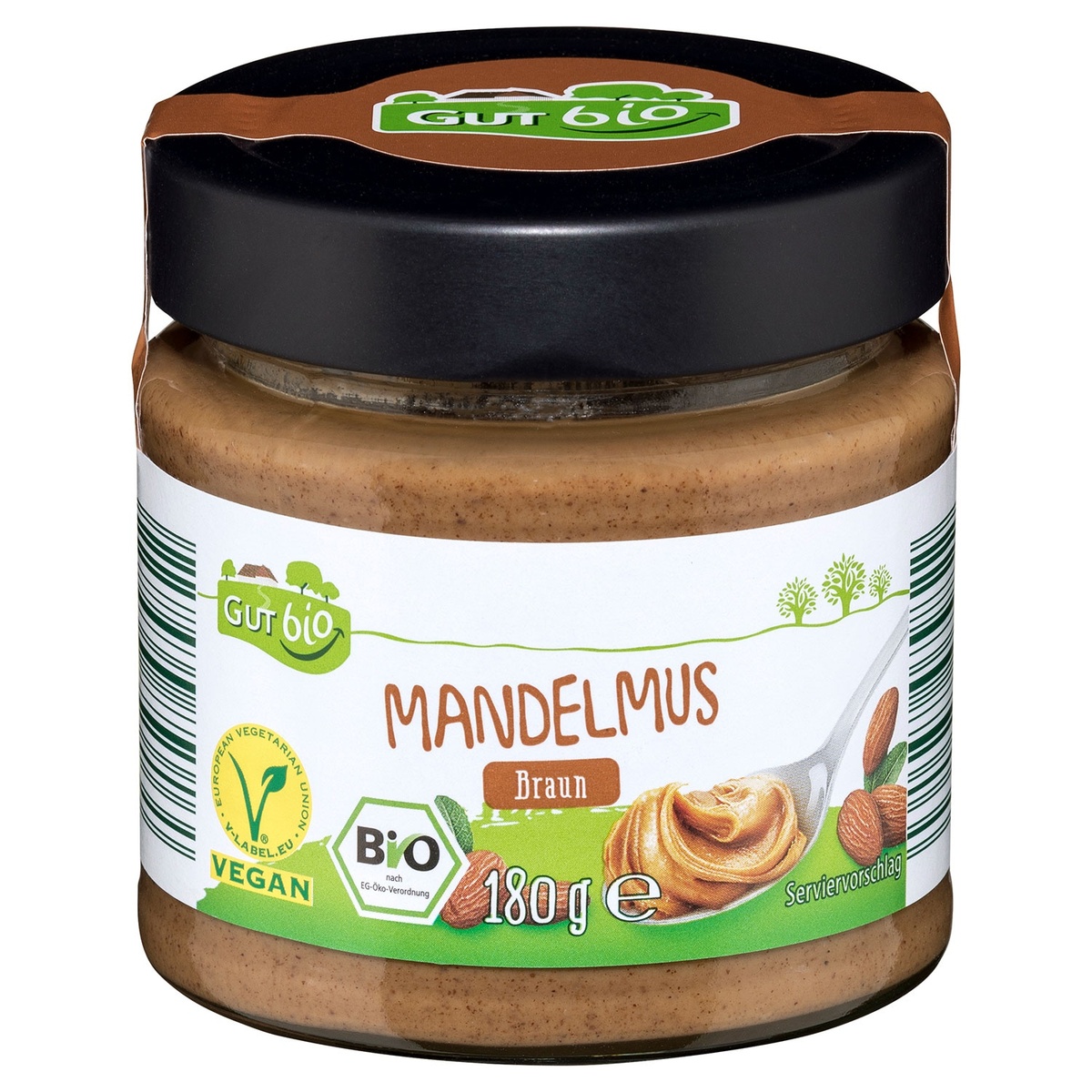Bild 2 von GUT BIO Bio-Mandelmus 180 g