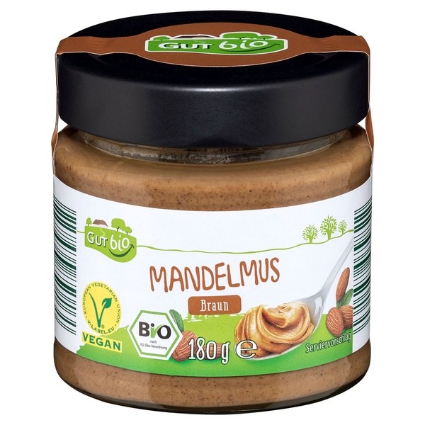 Bild 2 von GUT BIO Bio-Mandelmus 180 g