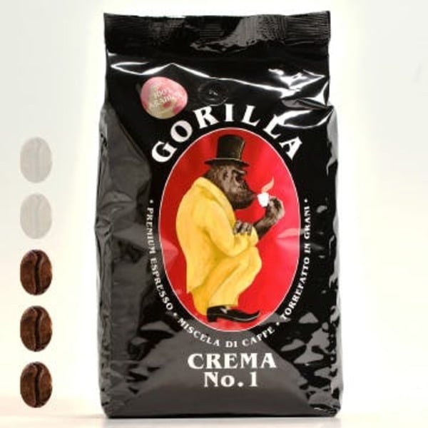 Bild 1 von Gorilla Espresso Crema No.1  Kaffeebohnen (1kg)