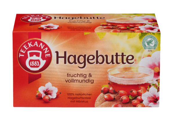 Bild 1 von Teekanne Früchtetee Hagebutte 20 Teebeutel (70 g)