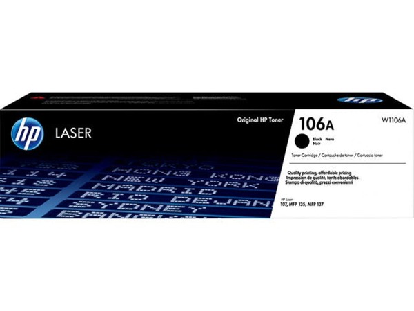 Bild 1 von Laser/Kopierer HEWLETT PACKARD W1106A HP LJ 107A CARTRIDGE BLACK