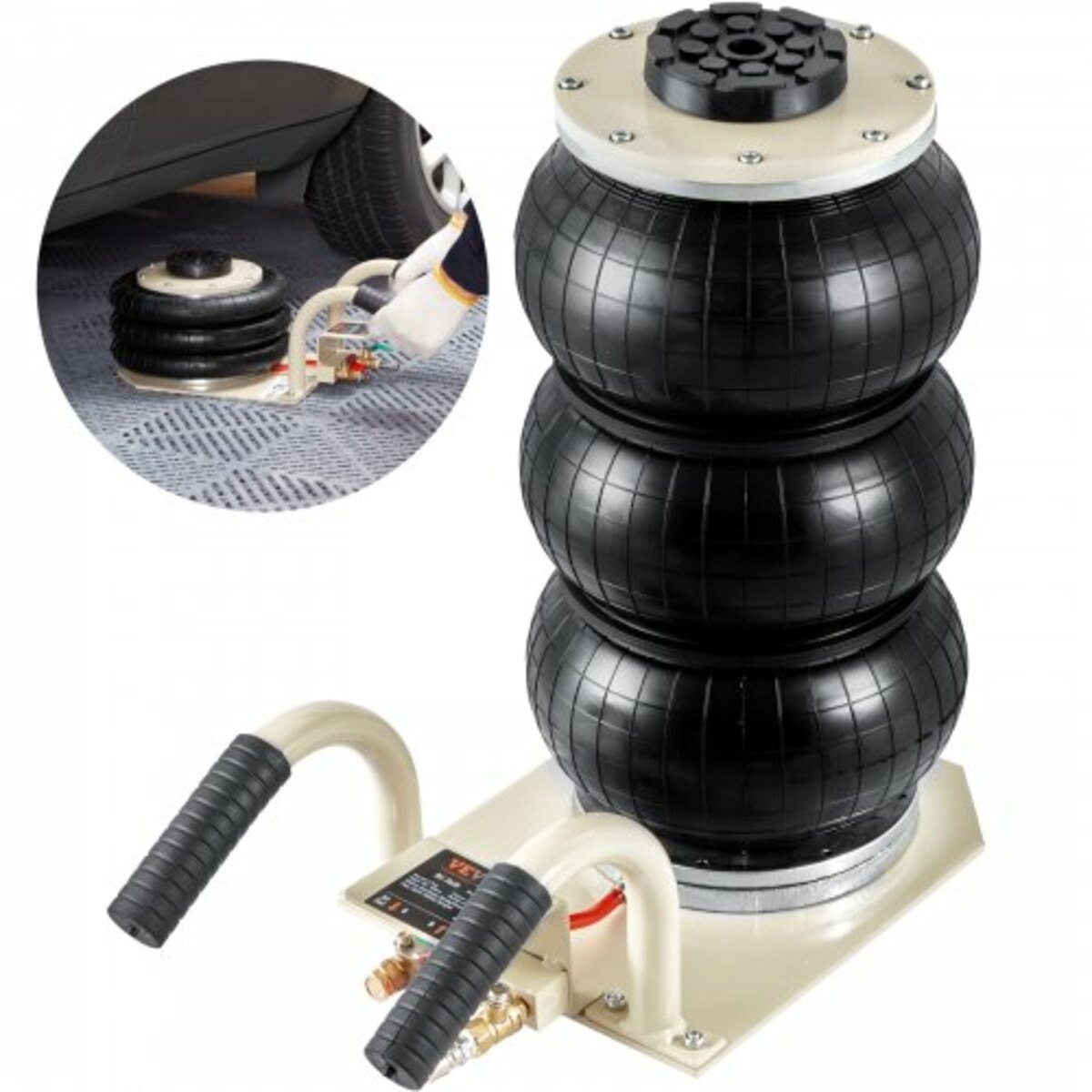 Pneumatischer Wagenheber 3 Tonnen - Luftheber Mit Aufblasbarem Beutel Für Auto-Reparatur