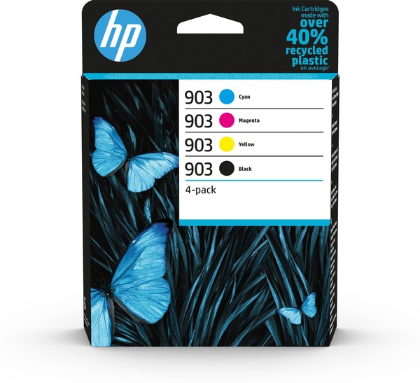 Bild 1 von HP 903 4er-Pack Original-Druckerpatronen Schwarz/Cyan/Magenta/Gelb