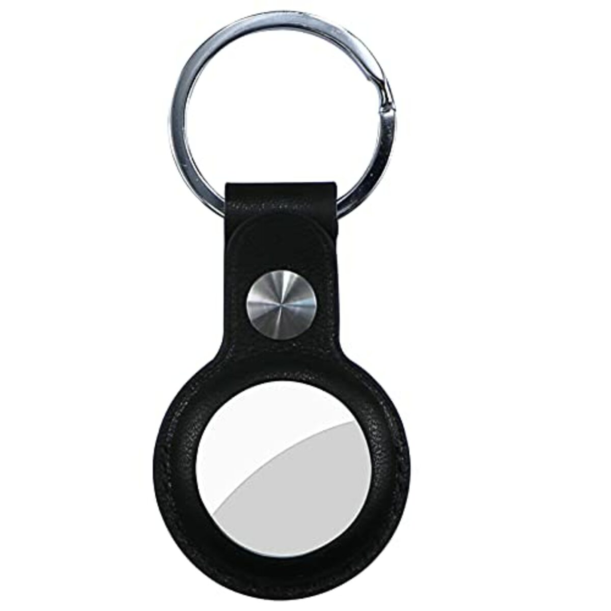 Bild 1 von Etui für AirTag Echtleder, Schutzhülle mit Schlüsselbundring