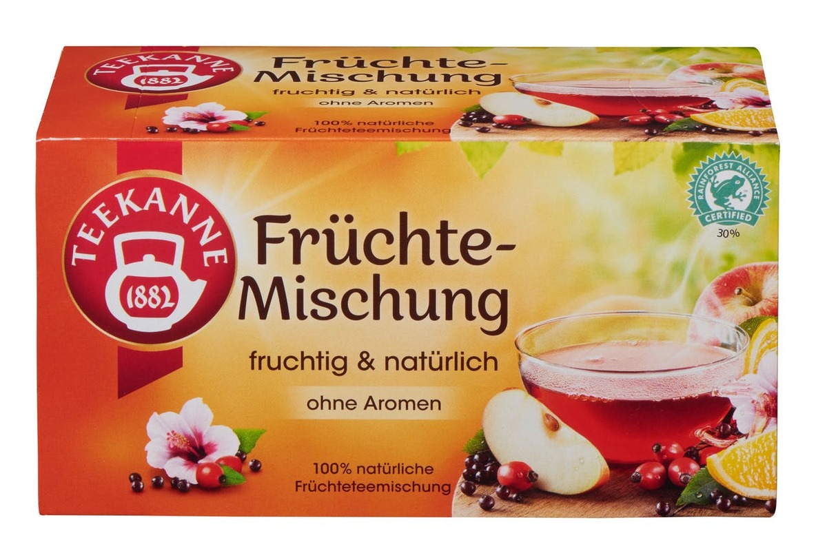 Bild 1 von Teekanne Früchtetee Früchte Genuss 20 Teebeutel (60 g)