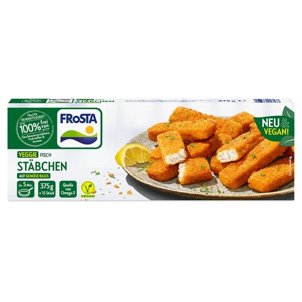 Bild 1 von FROSTA Veggie-Fischstäbchen 375 g