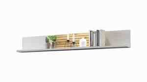 Wandboard lichtgrau - Coast Evoke Eiche 160 cm - ALVERNO