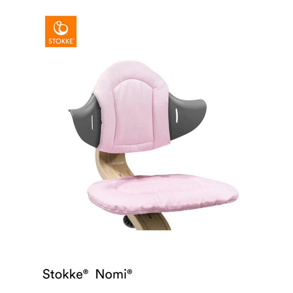 Bild 1 von Stokke HOCHSTUHLEINLAGE Pink, Grau