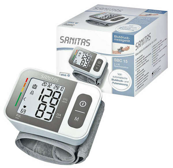 Bild 1 von SANITAS Handgelenk-Blutdruckmessgerät »SBC 15«