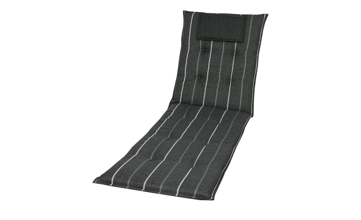 Bild 1 von GO-DE Auflage  Lines grau Maße (cm): B: 60 H: 7 Garten