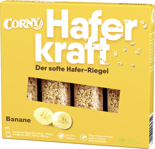 Bild 1 von Corny Haferkraft Banane 140g