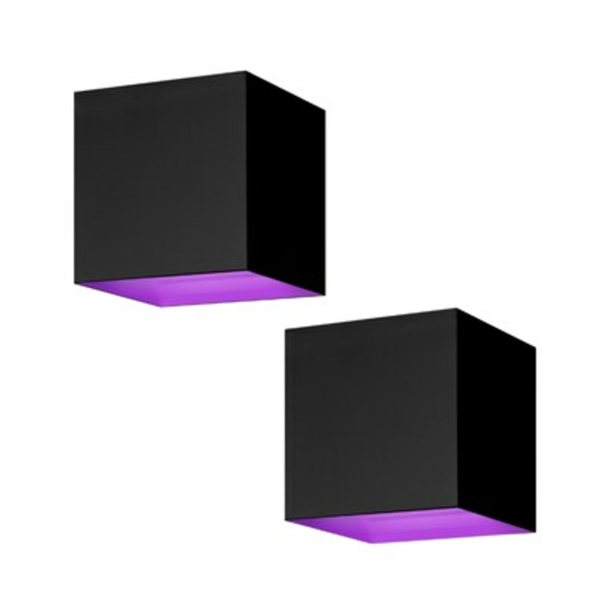 Bild 1 von Hombli smarte Außenwandleuchte schwarz, 2er Pack