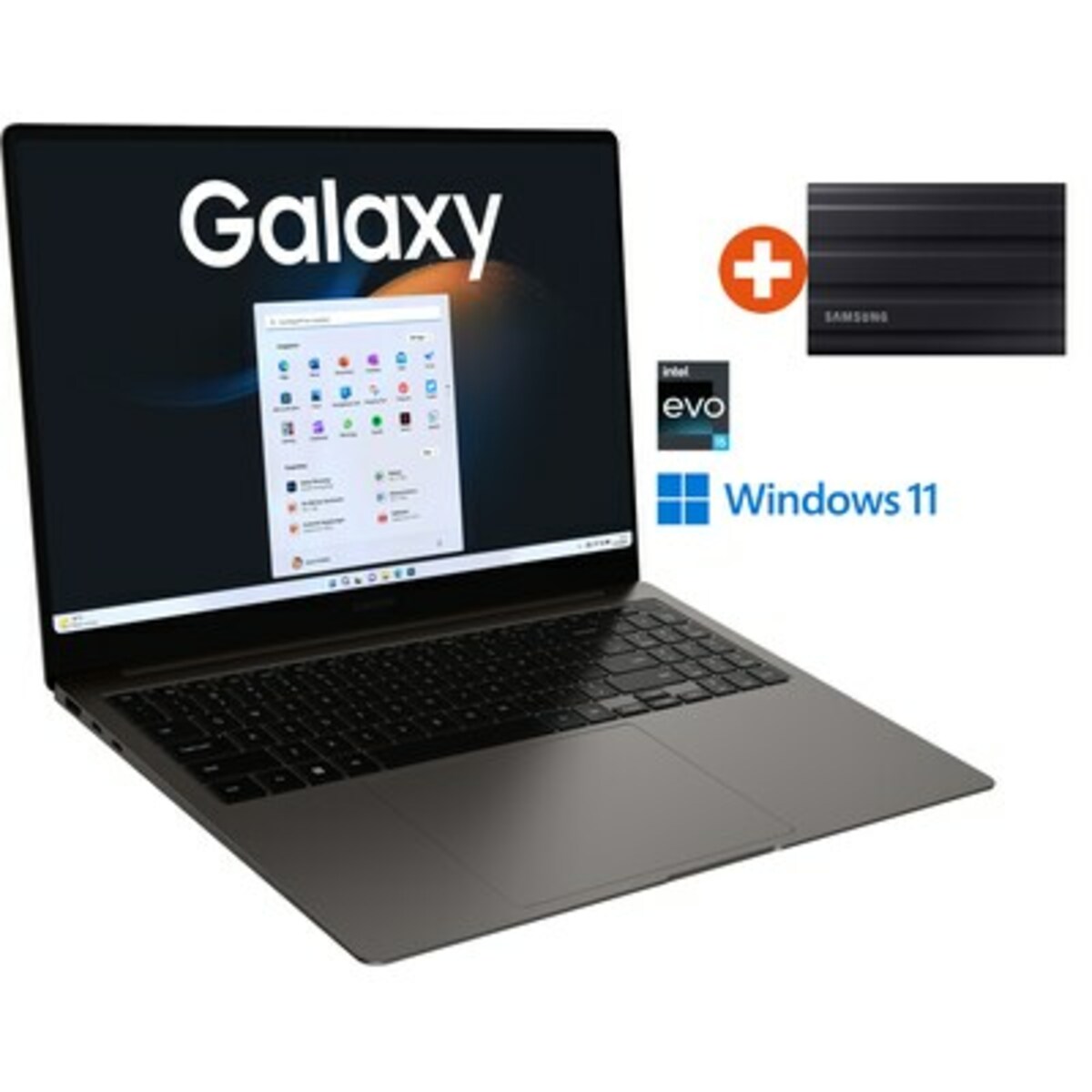 Bild 1 von SAMSUNG Galaxy Book3 Pro 16" WQXGA+ i5-1340P 8GB/512GB SSD Win11 + SSD