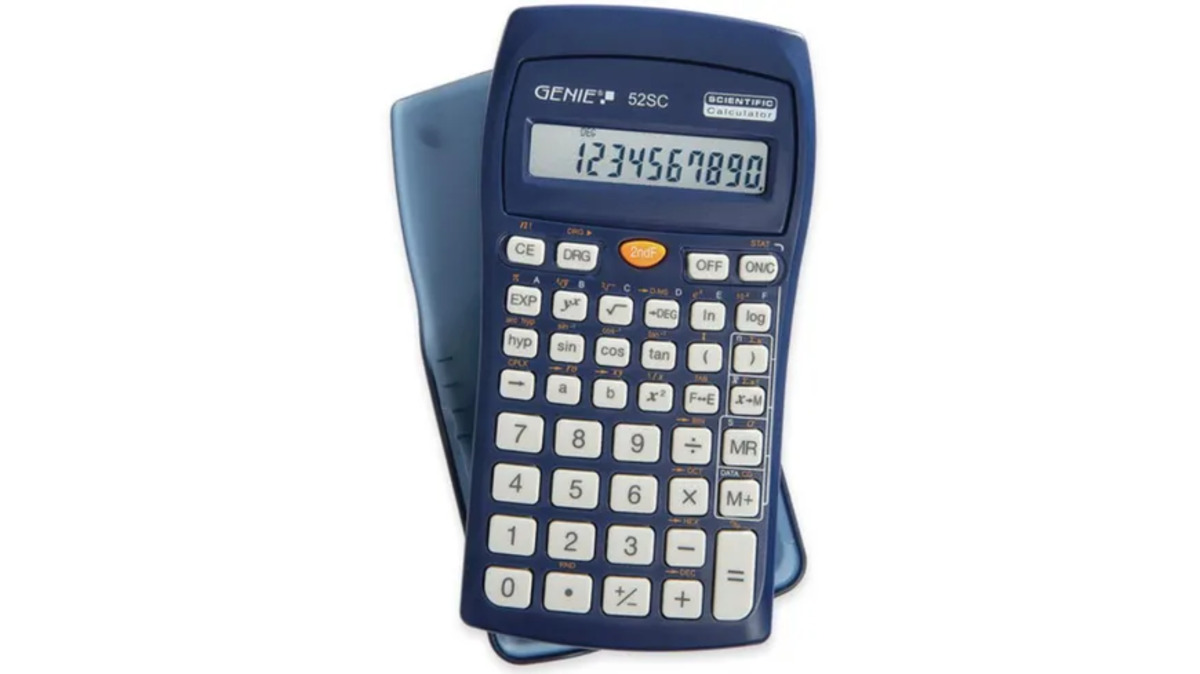 Bild 1 von GENIE 52 SC Schulrechner mit 136 Funktionen