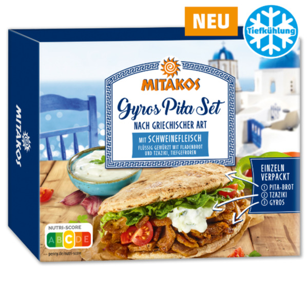 Bild 1 von MITAKOS Gyros Pita Set*