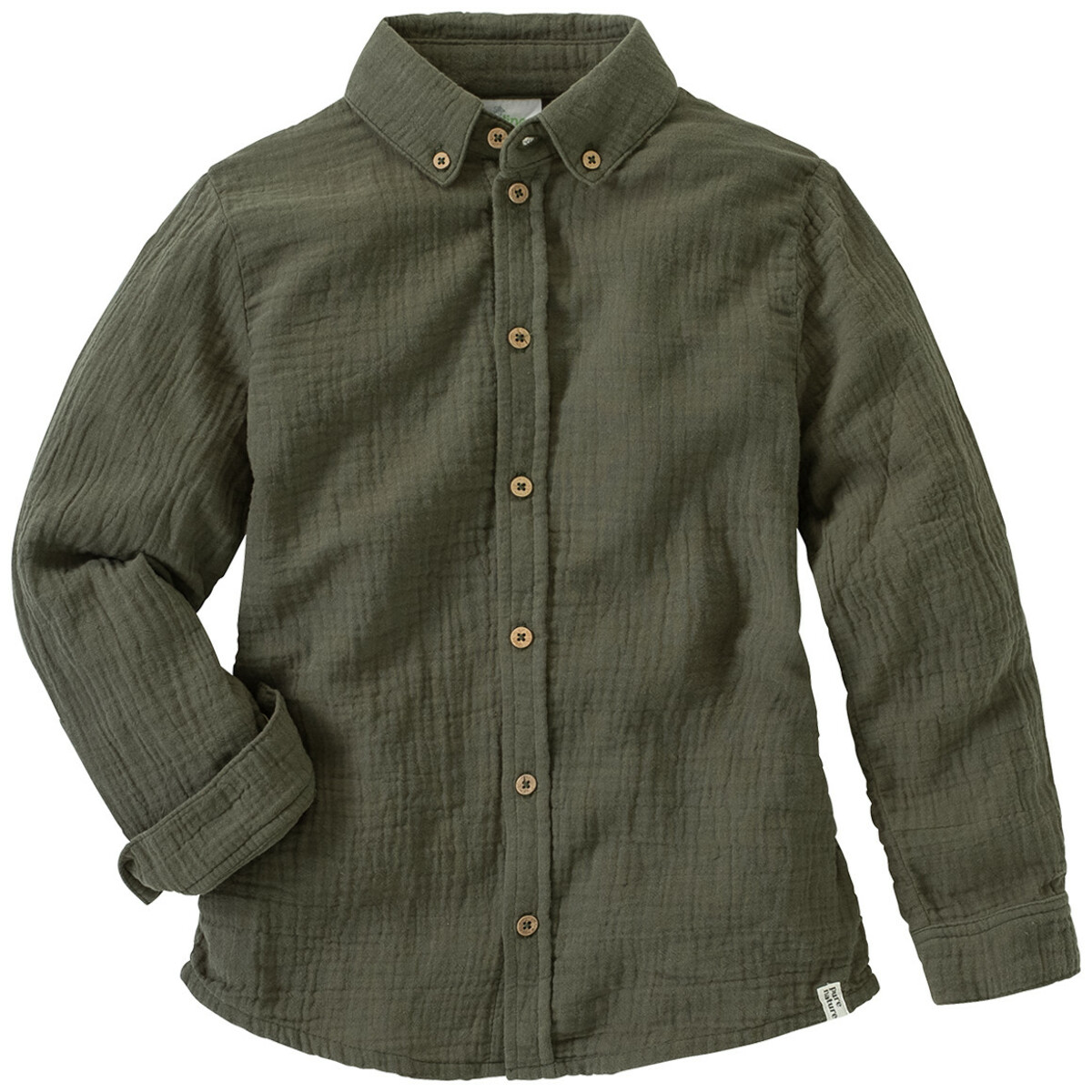 Bild 1 von Jungen Musselinhemd mit Kentkragen