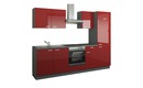 Bild 1 von Küchenzeile mit Elektrogeräten rot Maße (cm): B: 270 Küchen
