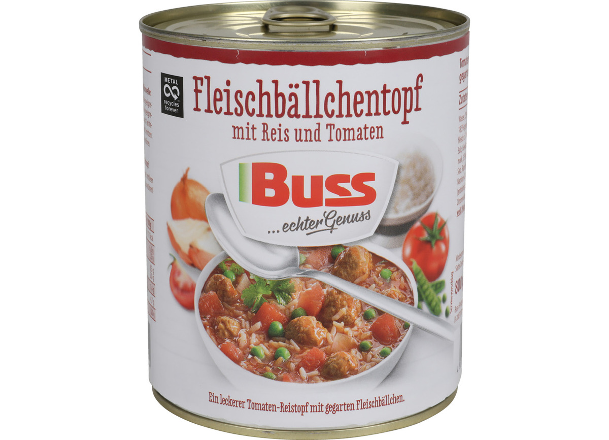 Bild 1 von Fleischbällchentopf 800g
