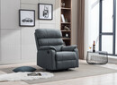 Bild 2 von Happy Home TV Sessel mit verstellbaren Relaxfunktion & 360° Grad Dreh- und Schaukelfunktion grau
