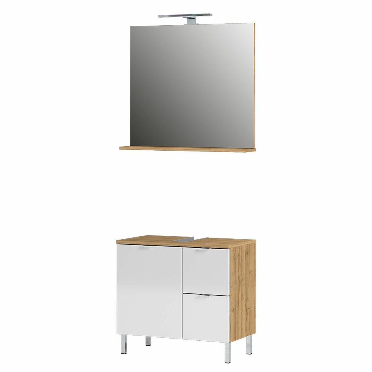 Bild 1 von Trendstabil GW-MAURESA Badmöbel Set 6 8341 Grandson-Eiche-Nb./Weiß