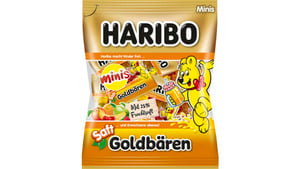 Haribo Süssware Fruchtgummi Saft Goldbaeren Mini