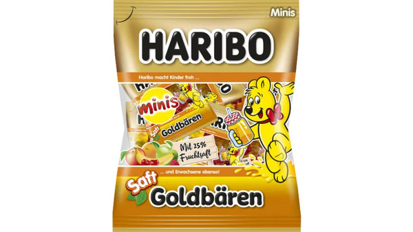 Bild 1 von Haribo Süssware Fruchtgummi Saft Goldbaeren Mini