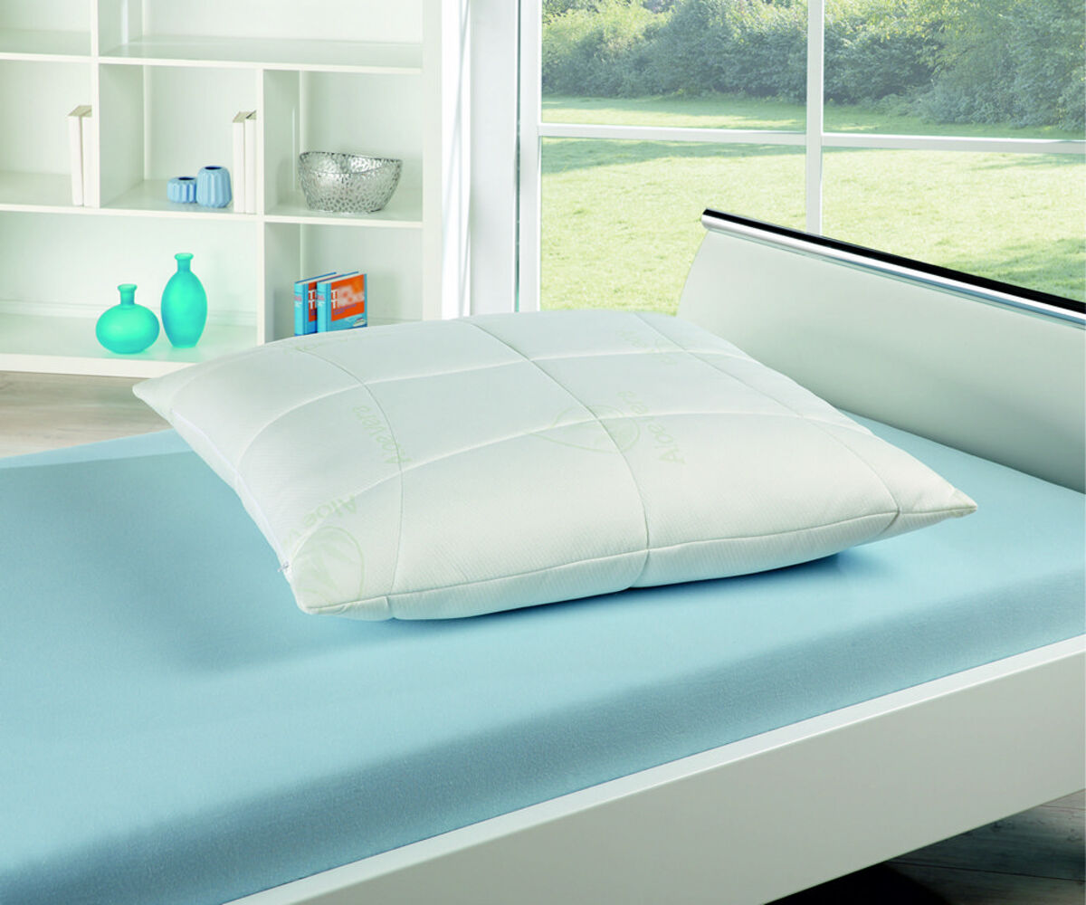 Bild 1 von Ortho-Vital Taschenfederkern-Kopfkissen mit Aloe Vera, ca. 80 x 80 cm