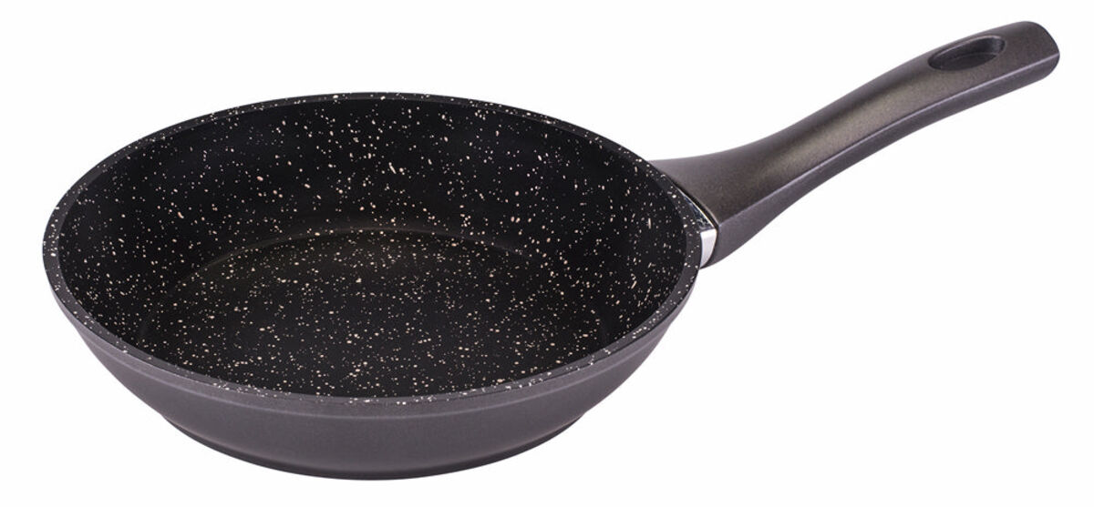 Bild 1 von Culinario Alu Pfanne in Granitoptik "Vittoria" 24cm - Anthrazit