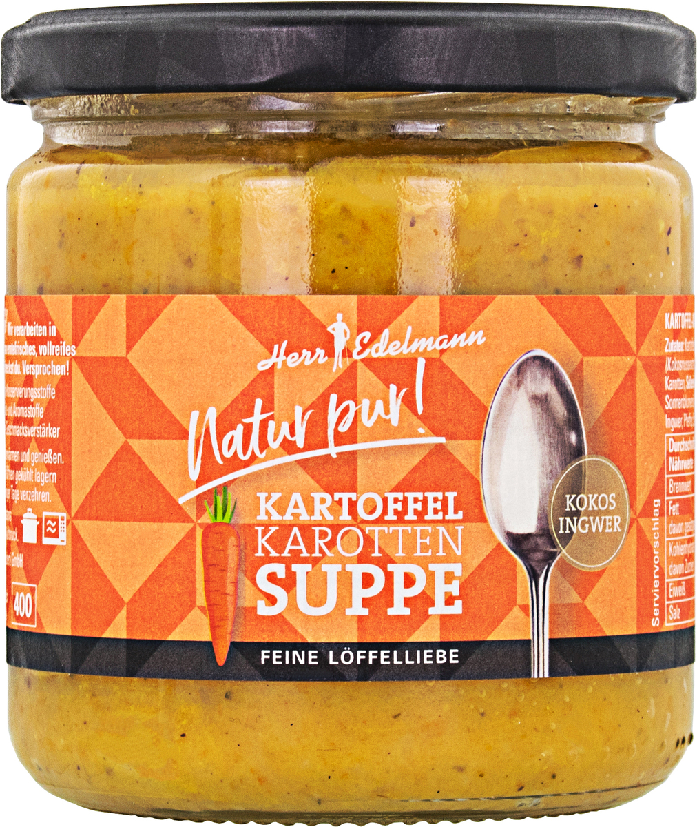 Bild 1 von Natur pur! Kartoffel-Karottensuppe 380ml