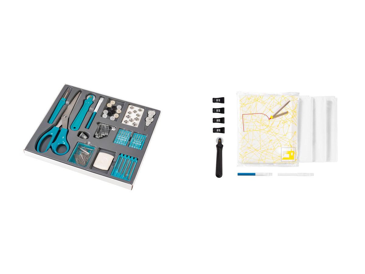 Bild 1 von crelando® Näh- und Schneidersortiment, 12-teilig / 202-teilig