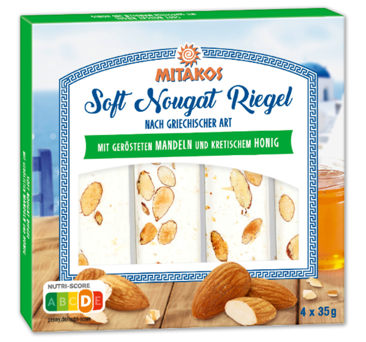 Bild 1 von MITAKOS Soft Nougat Riegel*