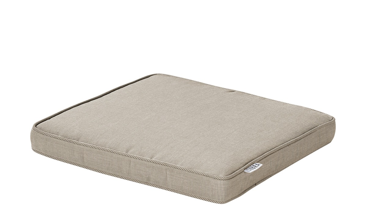 Bild 1 von Zebra Hocker Sitzkissen Maße (cm): B: 42 H: 5 Garten