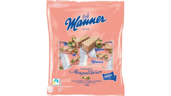 Bild 1 von Manner Original Neapolitaner Waffeln Minis