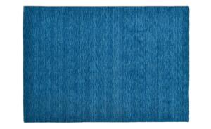 THEKO Handweber  Phalguna blau Wolle Maße (cm): B: 140 H: 1,3 Sale